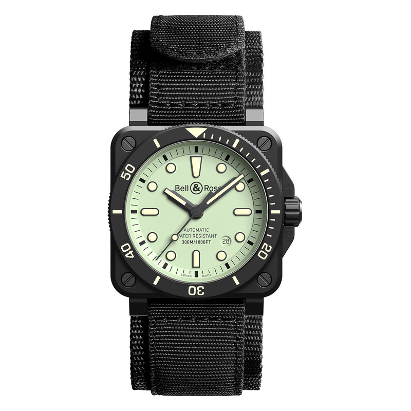 Bell & Ross BR 03-92 Diver Full Lum-Bell & Ross BR 03-92 Diver Full Lum -