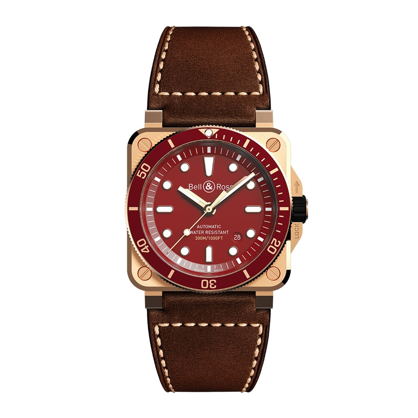 Bell & Ross BR 03-92 Diver Red Bronze - BR0392-D-R-BR/SCA