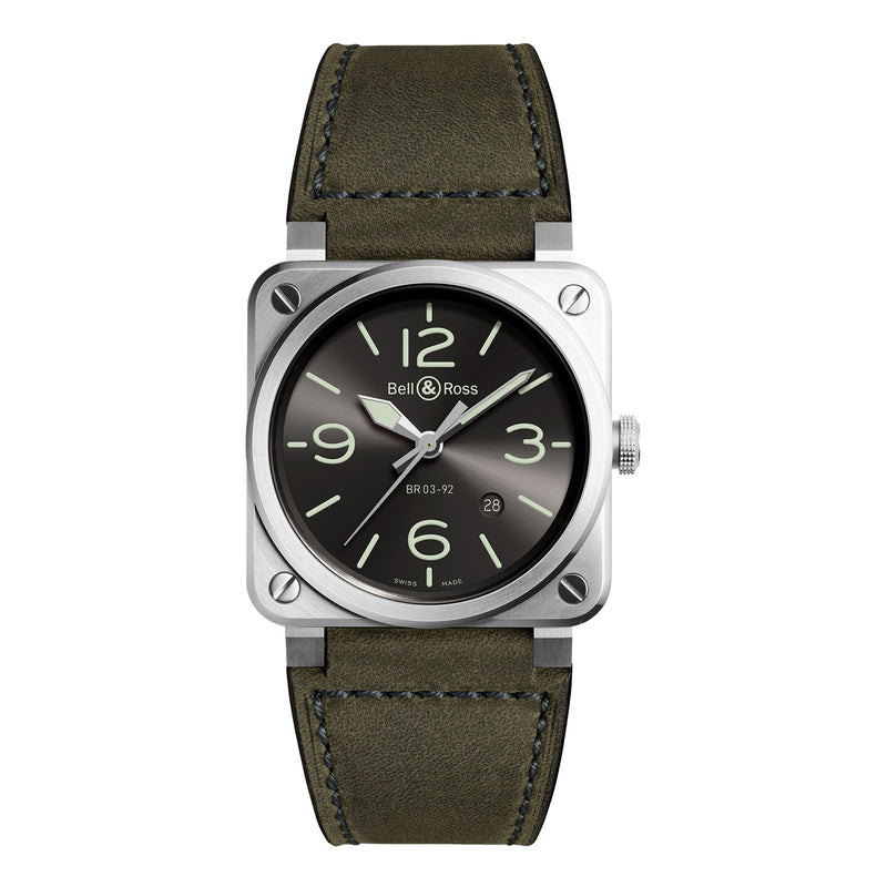 Bell & Ross BR 03-92 Grey Lum-Bell & Ross BR 03-92 Grey Lum -