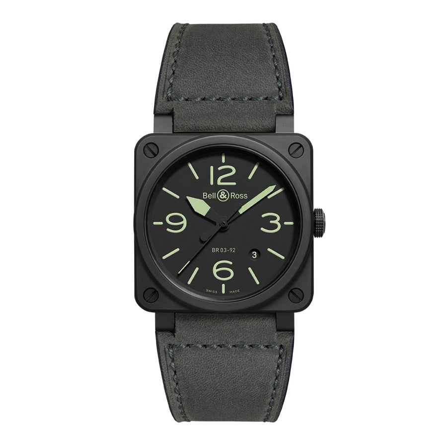 Bell & Ross BR 03-92 Nightlum - BR0392-BL3-CE/SCA