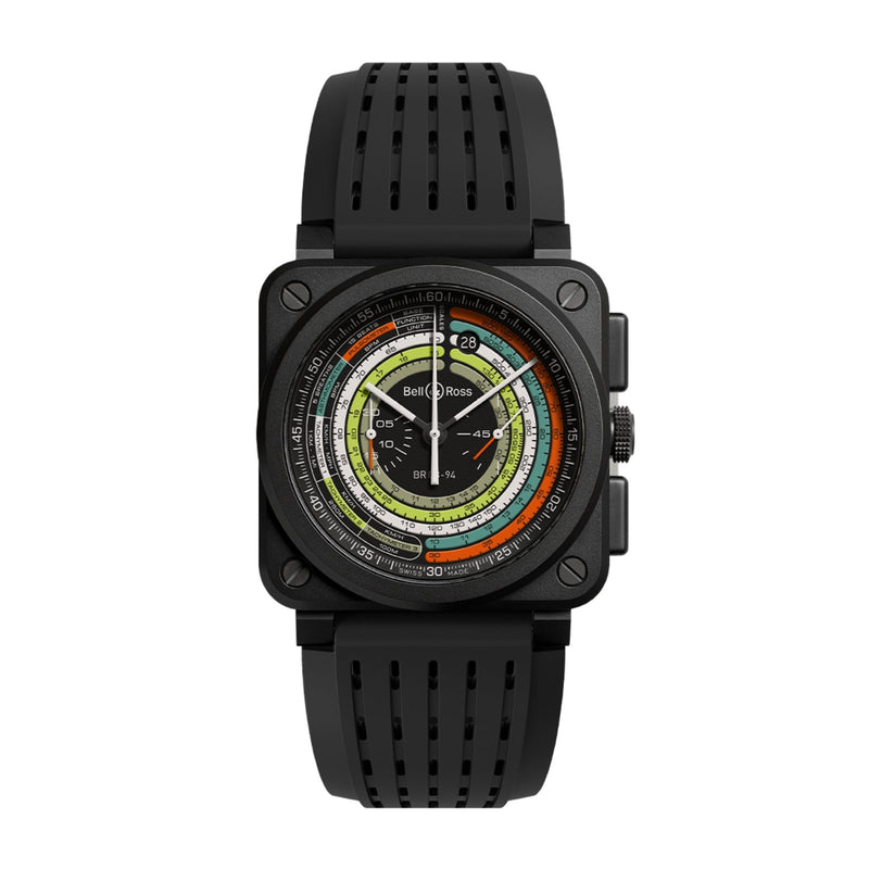 Bell & Ross BR 03-94 Multimeter-Bell & Ross BR 03-94 Multimeter - BR0394-SW-CE/SRB