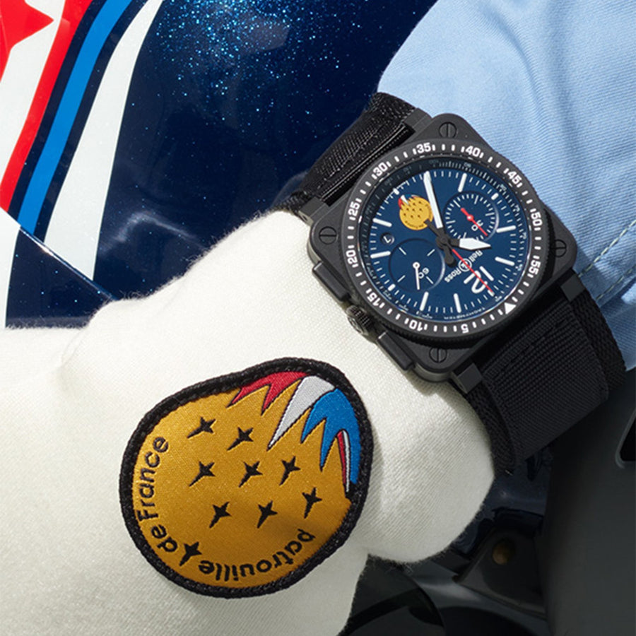 Bell & Ross BR 03-94 Patrouille De France - BR0394-PAF1-CE/SRB