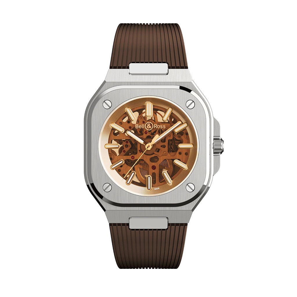 Bell & Ross BR 05 Skeleton Golden - BR05A-CH-SKST/SRB