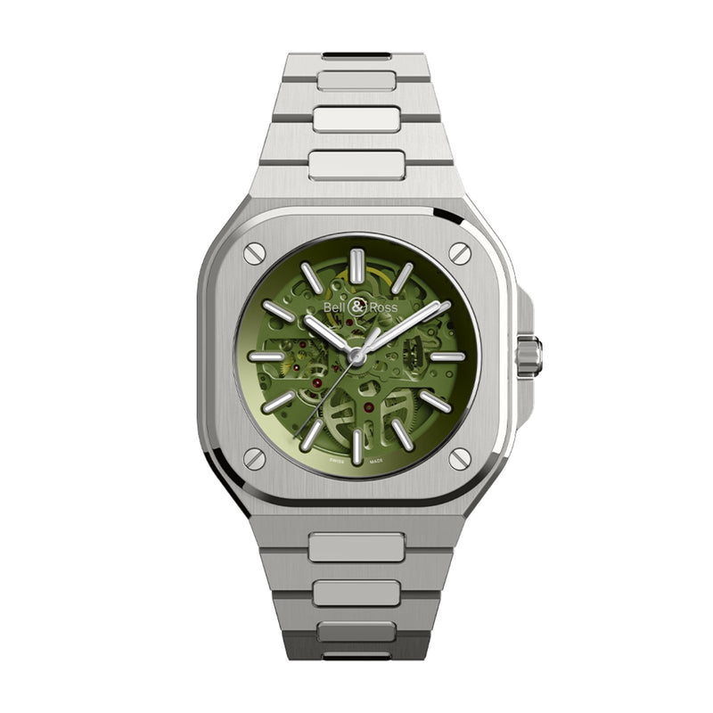 Bell & Ross BR 05 Skeleton Green-Bell & Ross BR 05 Skeleton Green - BR05A-GN-SKST/SST