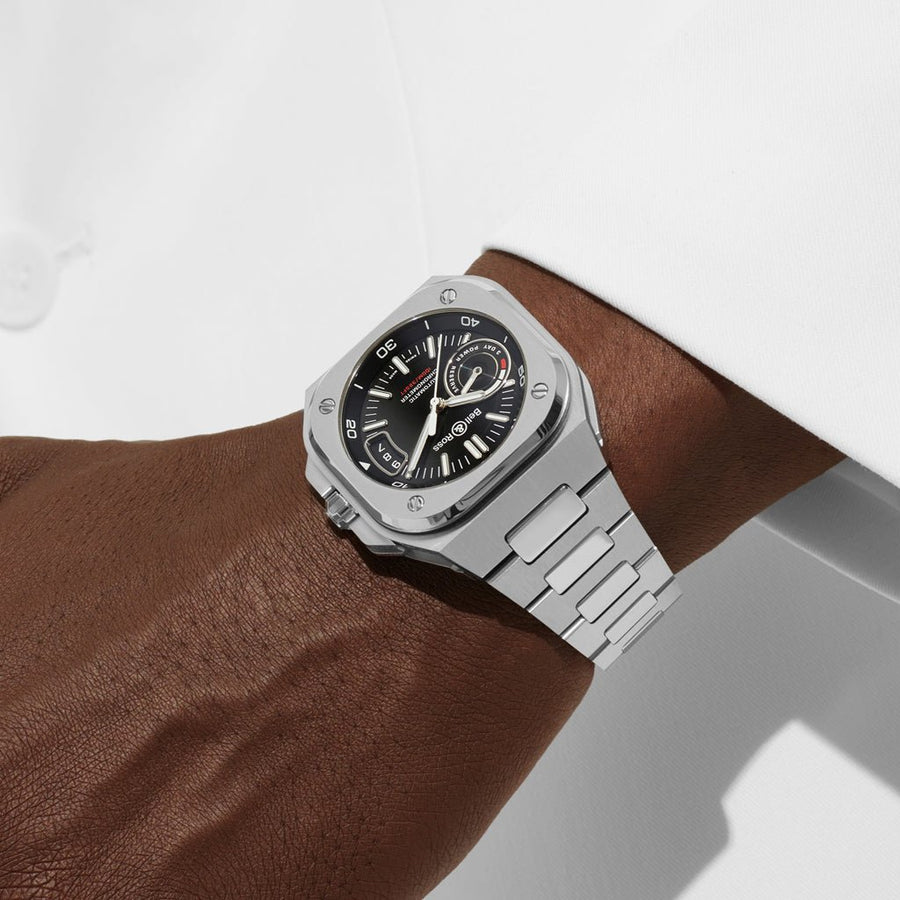 Bell & Ross BR-X5 BLACK STEEL - BRX5R-BL-ST/SST