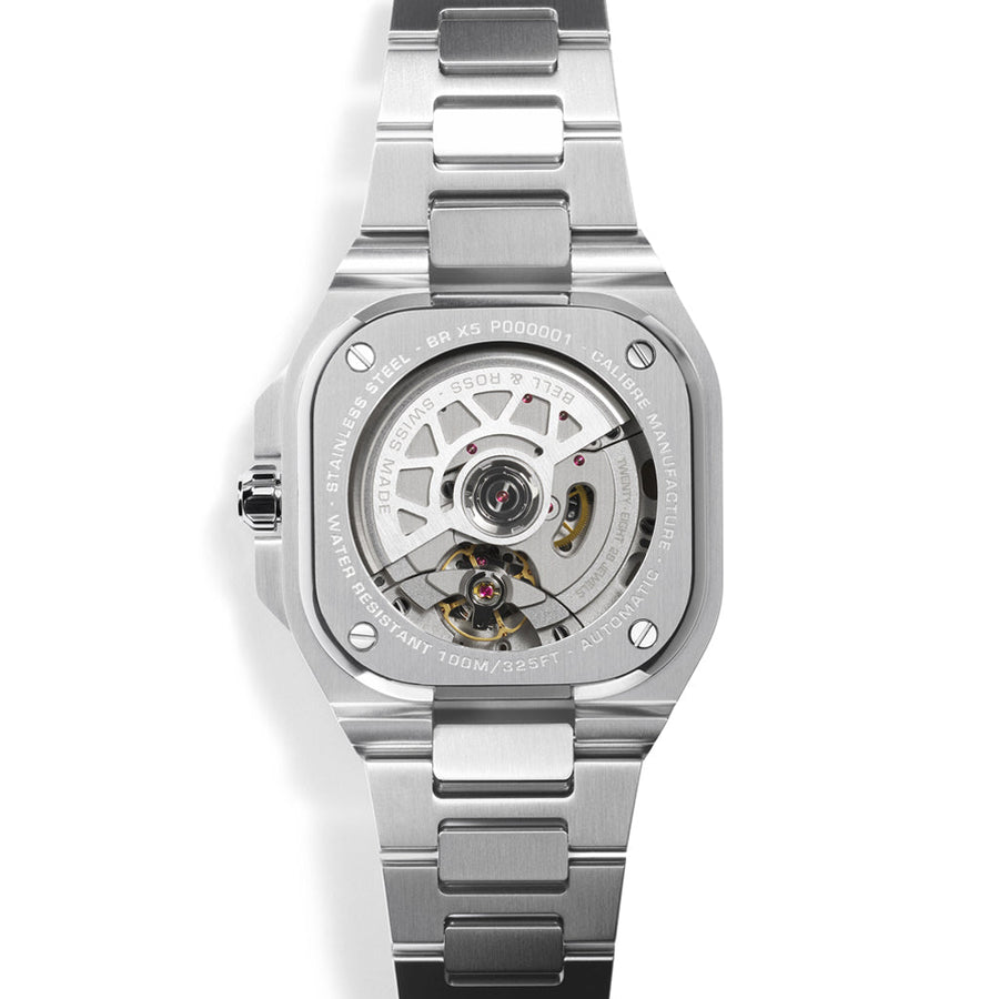 Bell & Ross BR-X5 BLACK STEEL - BRX5R-BL-ST/SST