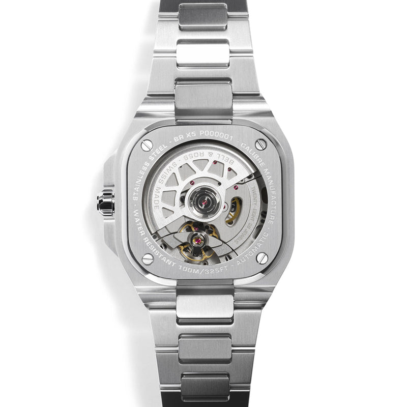 Bell & Ross BR-X5 BLACK STEEL-Bell & Ross BR-X5 BLACK STEEL - BRX5R-BL-ST/SST