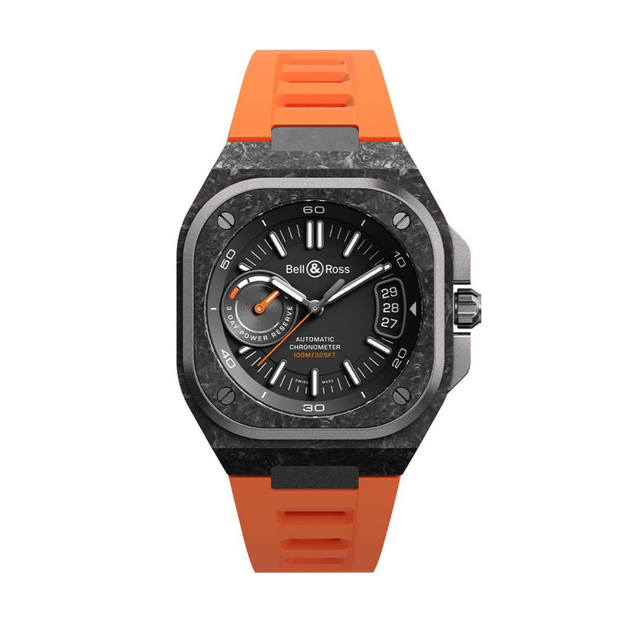 Bell & Ross BR-X5 Carbon Orange - BRX5R-BO-TC/SRB