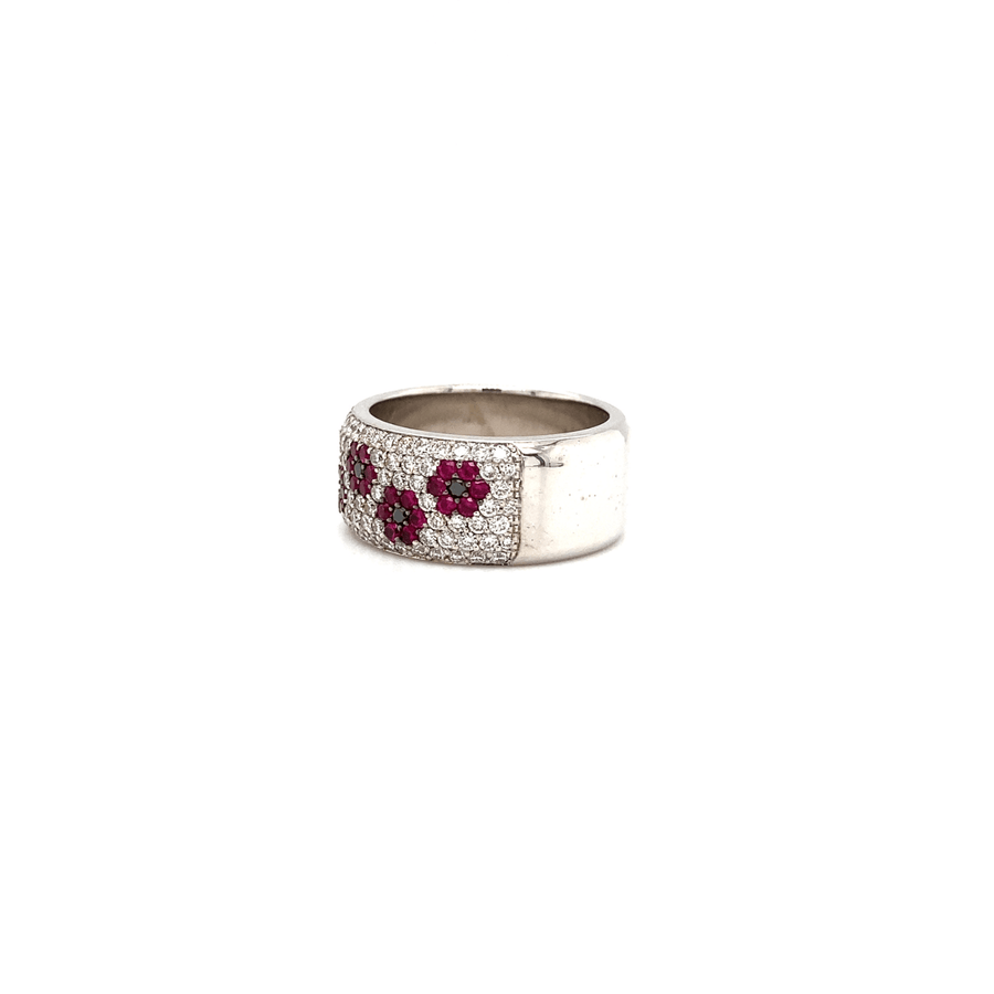 Bez Ambar Flower Ring - RRBEZ00055