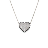Bez Ambar Heart Diamond Necklace - 3529/4BW