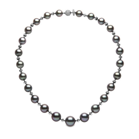 Black South Sea Pearl Necklace -