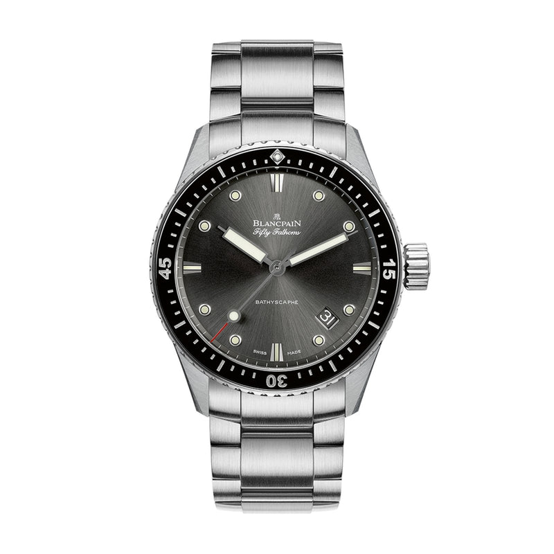 Blancpain Fifty Fathoms Bathyscaphe 43mm-Blancpain Fifty Fathoms Bathyscaphe 43mm - 5000-1110-71S