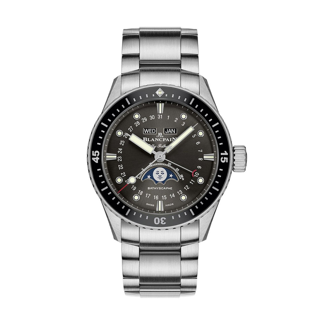 Blancpain Fifty Fathoms Bathyscaphe Quantième Complet Phases de Lune
