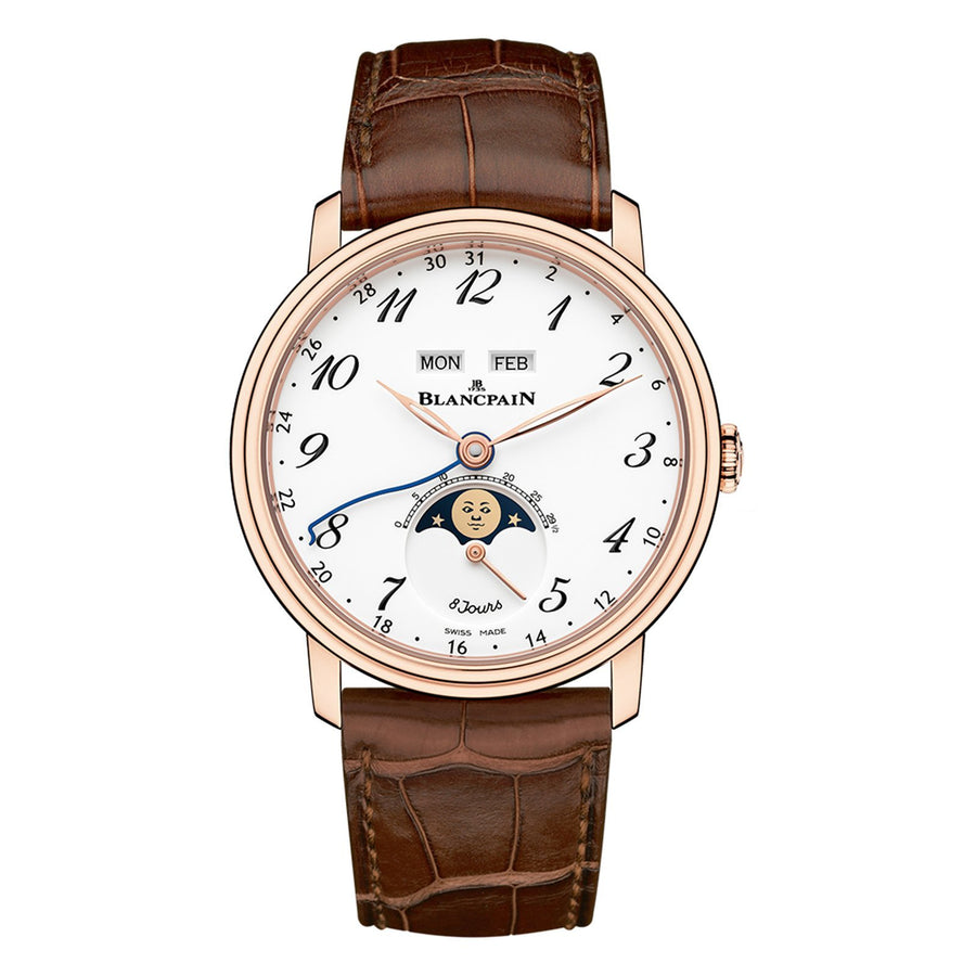 Blancpain Villeret Quantième Complet 8 Jours 6639A-3631-55B