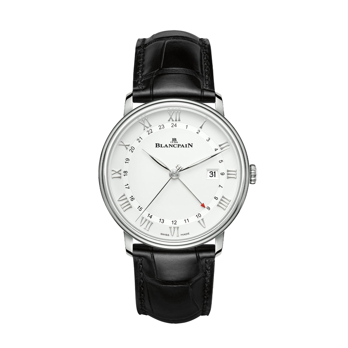 Blancpain Villeret GMT Date 40mm - 6662-1127-55B