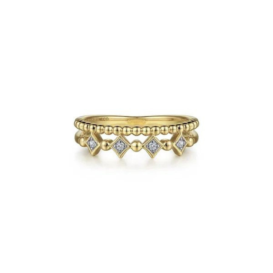 Bujukan diamond Easy Stackable Ring - LR52233Y45JJ