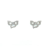 Carelle Diamond Flower Earrings -