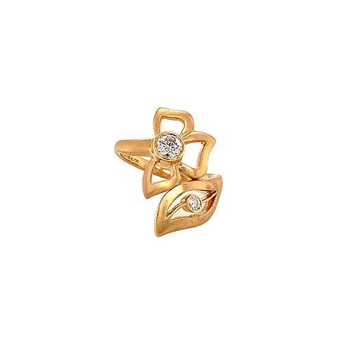 Carelle Diamond Flower Ring -