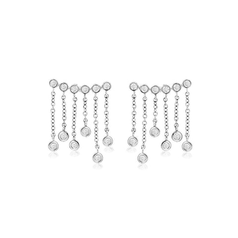 Chandelier Diamond Earrings-Chandelier Diamond Earrings -