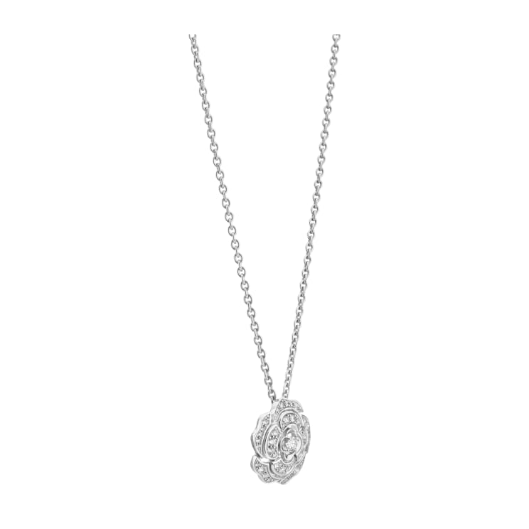 CHANEL Bouton de Camélia Necklace - J11177