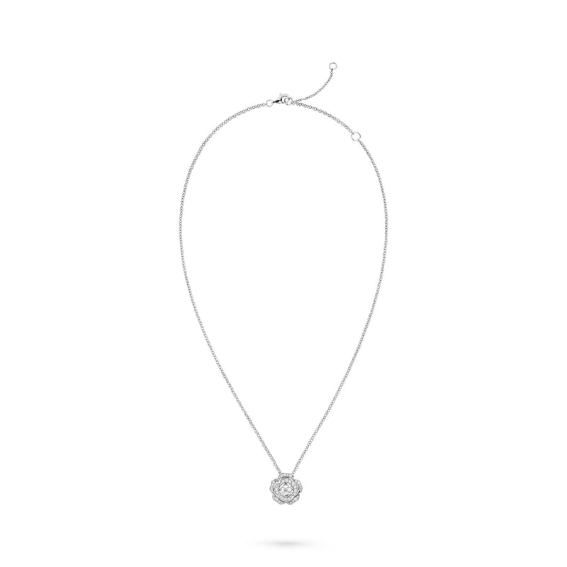 CHANEL Bouton de Camélia Necklace-CHANEL Bouton de Camélia Necklace - J11177