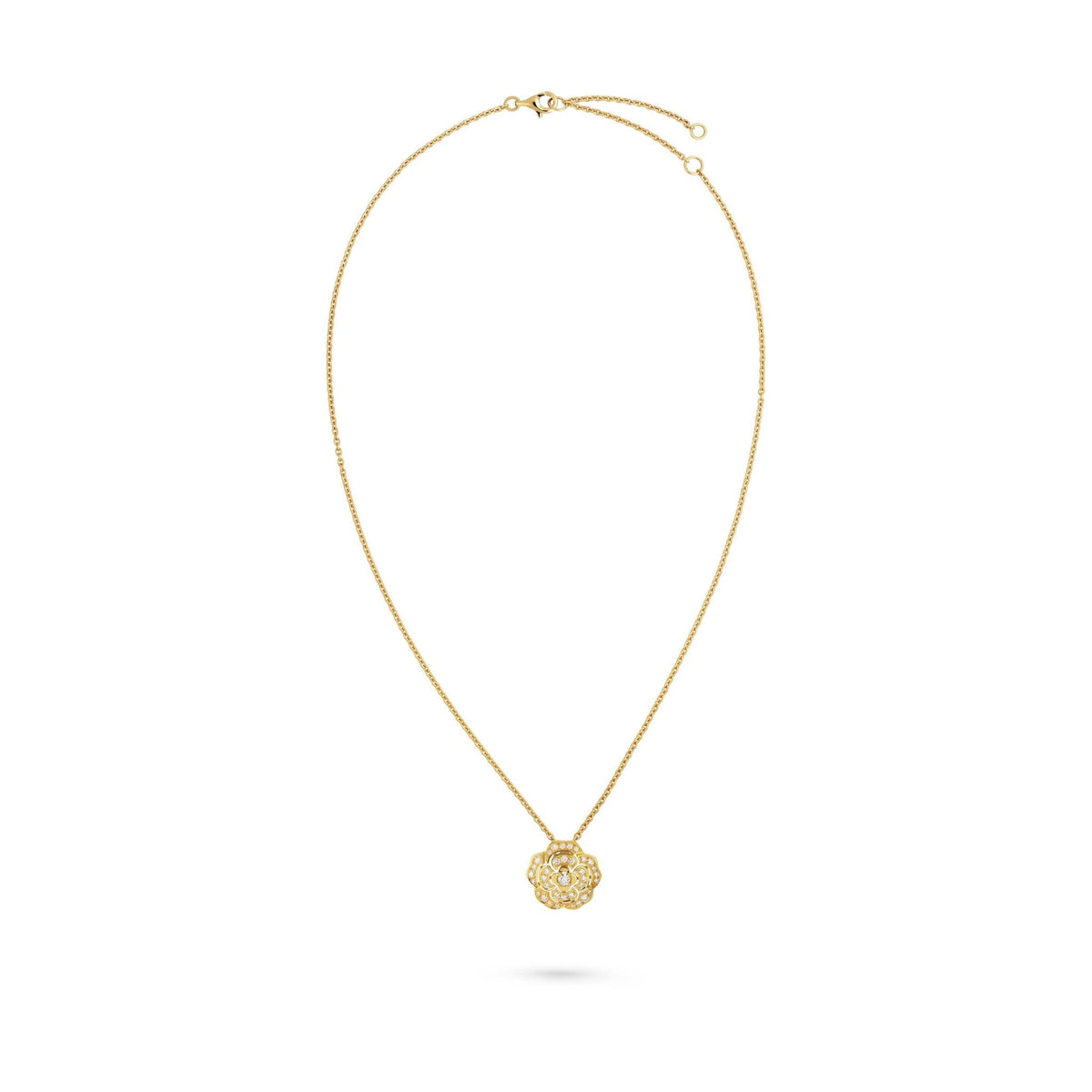 CHANEL Bouton de Camélia Necklace - J12037