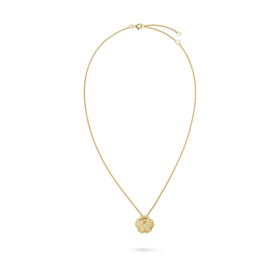 CHANEL Bouton de Camélia Necklace - J12037