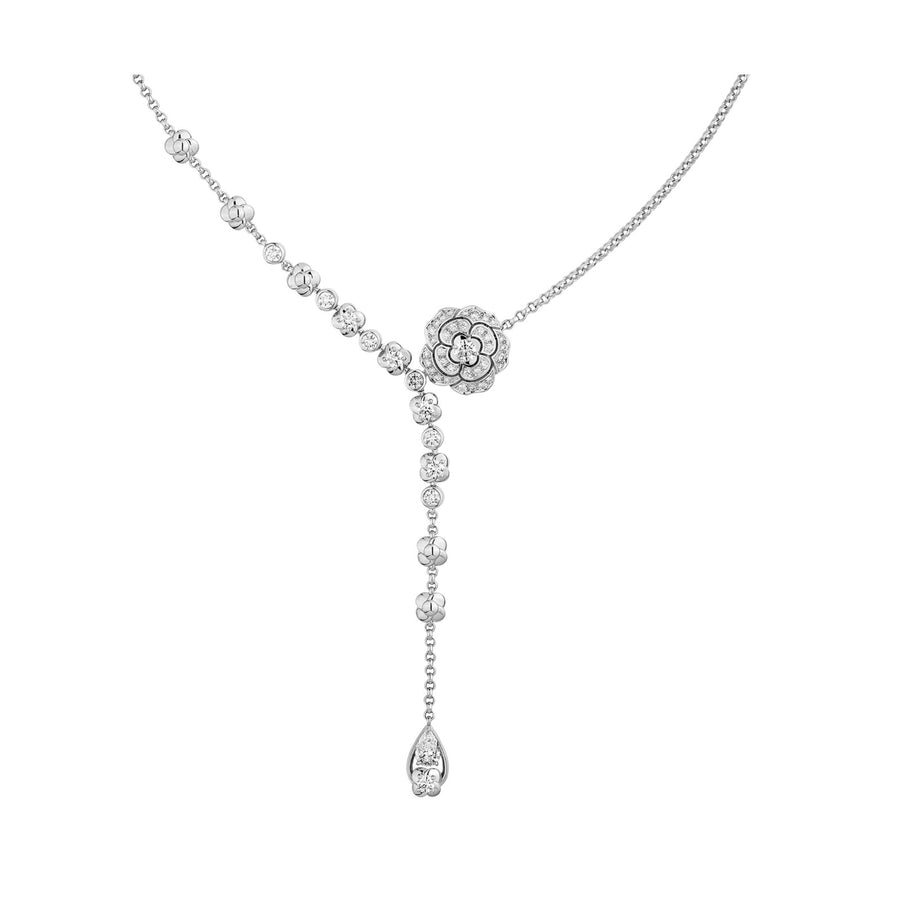CHANEL Bouton de Camélia Necklace - J12058