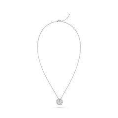 Chanel Bouton de Camélia Necklace - 18K White Gold, Diamonds - Color: Blanc