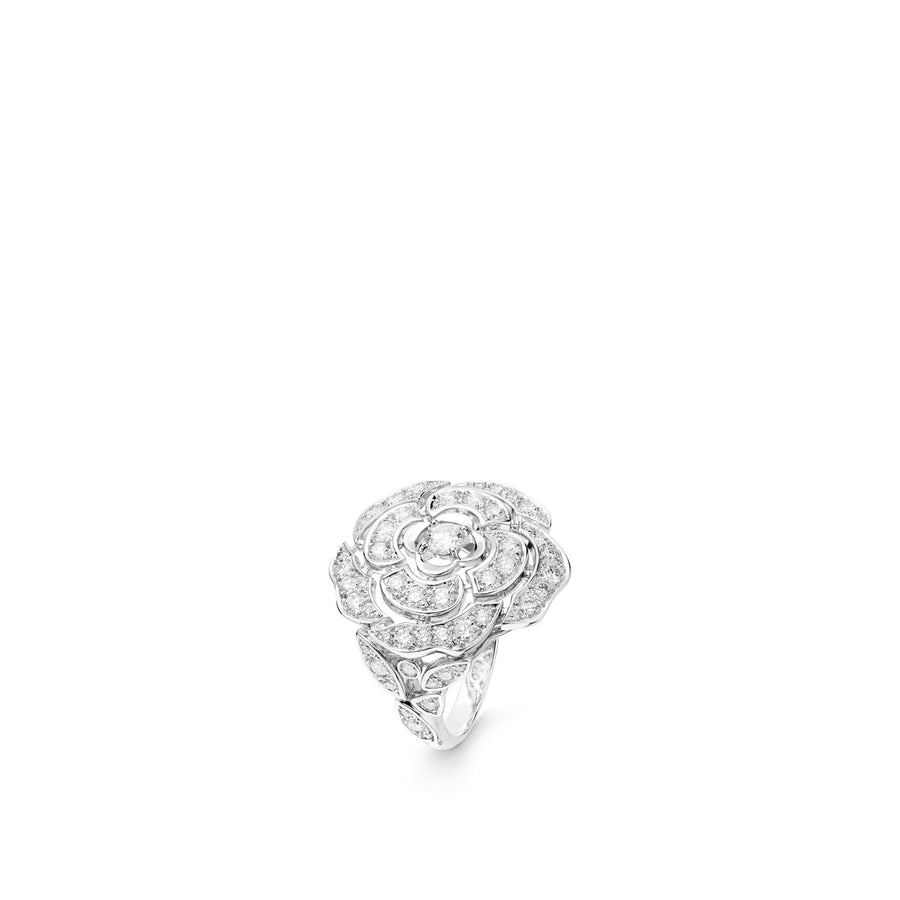 CHANEL Bouton de Camélia Ring - J12122