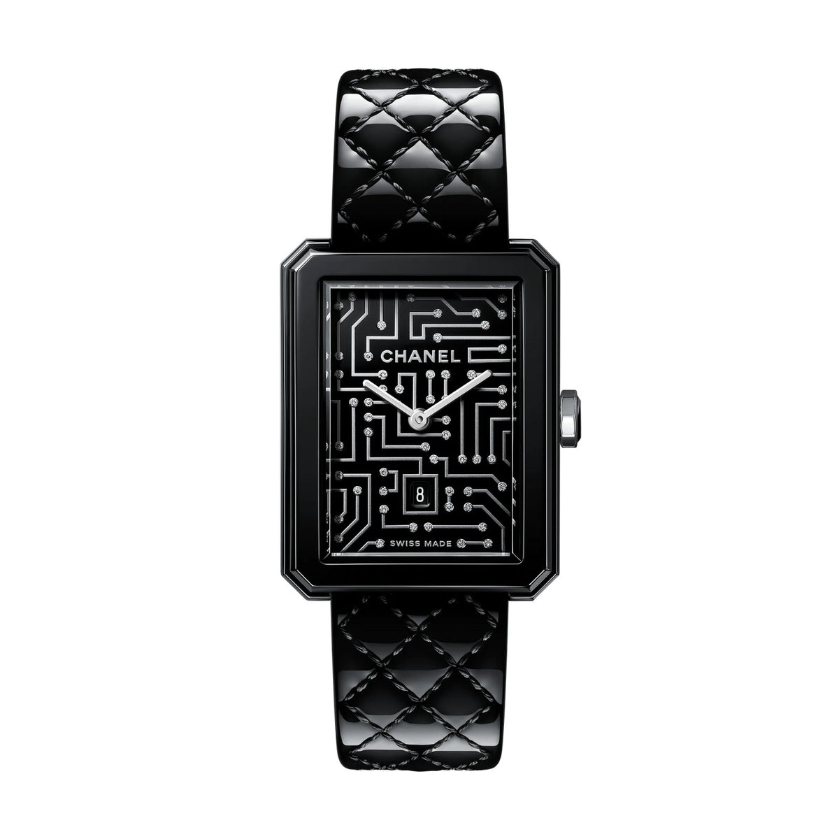 CHANEL BOY·FRIEND Cyberdata Watch - H7946