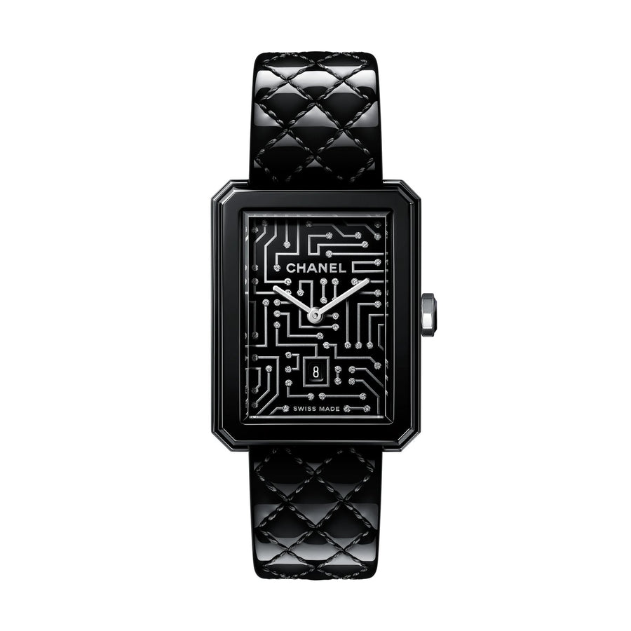 CHANEL BOY·FRIEND Cyberdata Watch - H7946