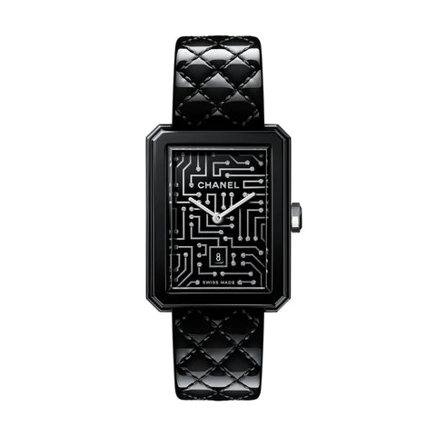 CHANEL BOY·FRIEND Cyberdata Watch-CHANEL BOY·FRIEND Cyberdata Watch - H7946