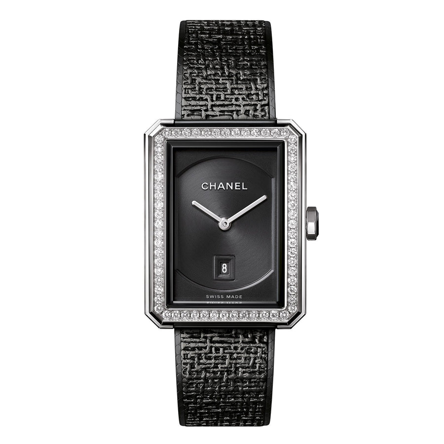 CHANEL BOY·FRIEND Tweed Watch -