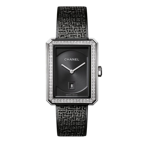 CHANEL BOY·FRIEND Tweed Watch-CHANEL BOY·FRIEND Tweed Watch -
