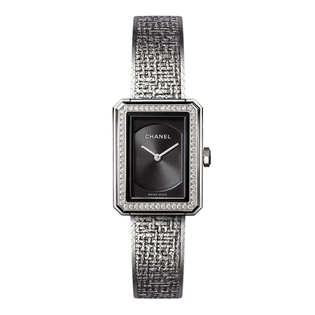 CHANEL BOY·FRIEND Tweed Watch -