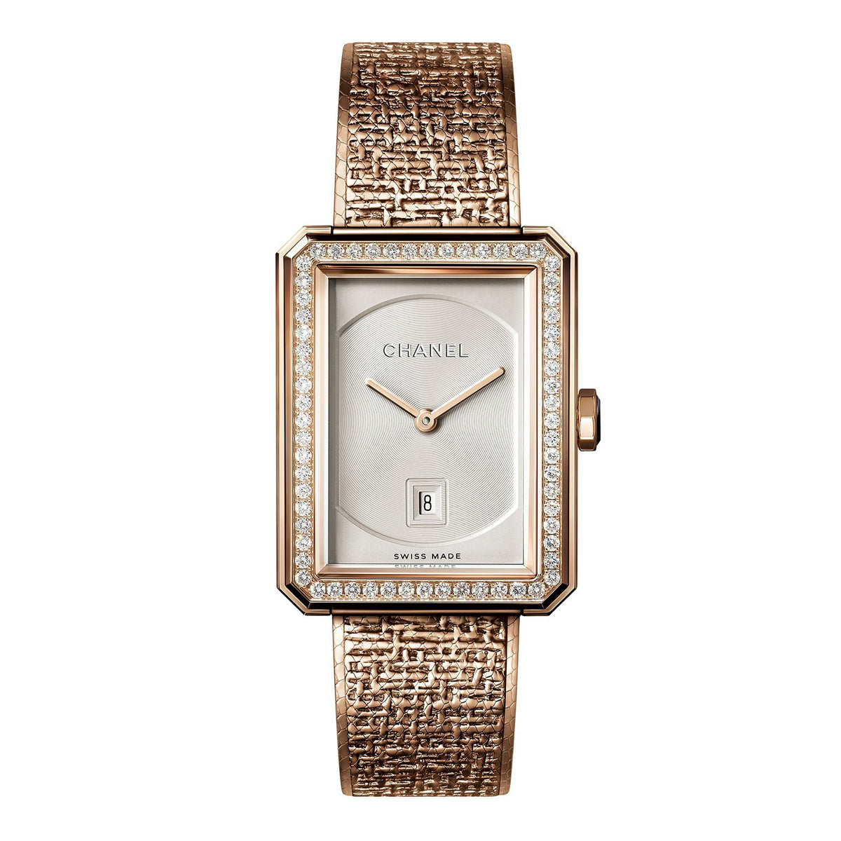 CHANEL BOY·FRIEND Tweed Watch -