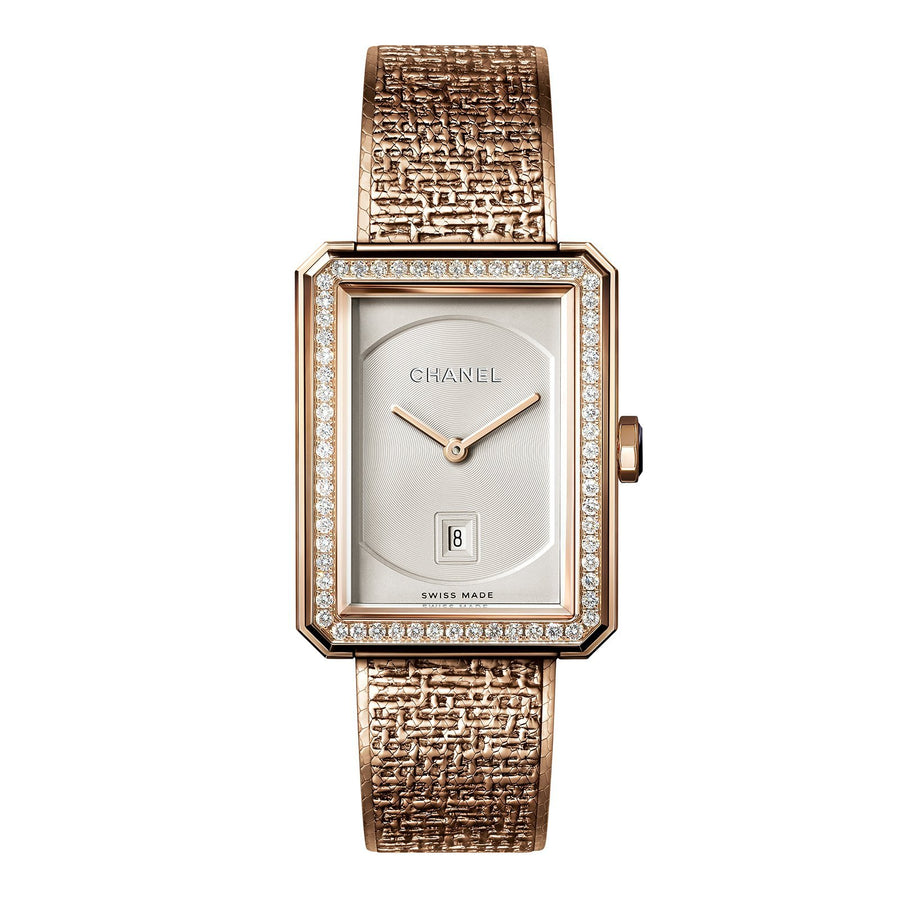 CHANEL BOY·FRIEND Tweed Watch -