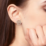 CHANEL Camélia Earrings -