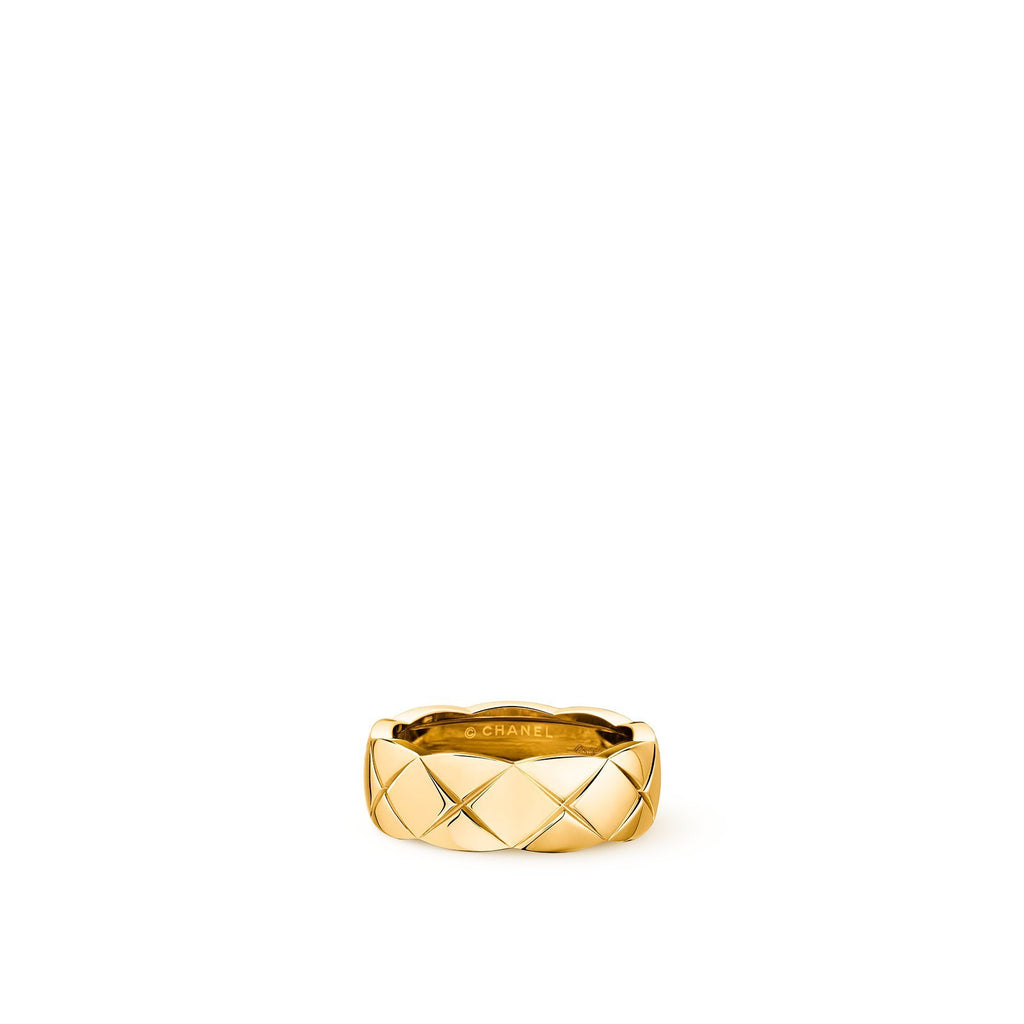Chanel White Gold Coco Crush Ring J11871 Rich Diamonds