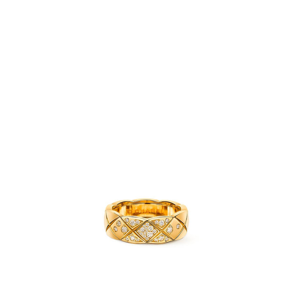 Chanel gold ring Coco Crush Golden ref.211610 - Joli Closet