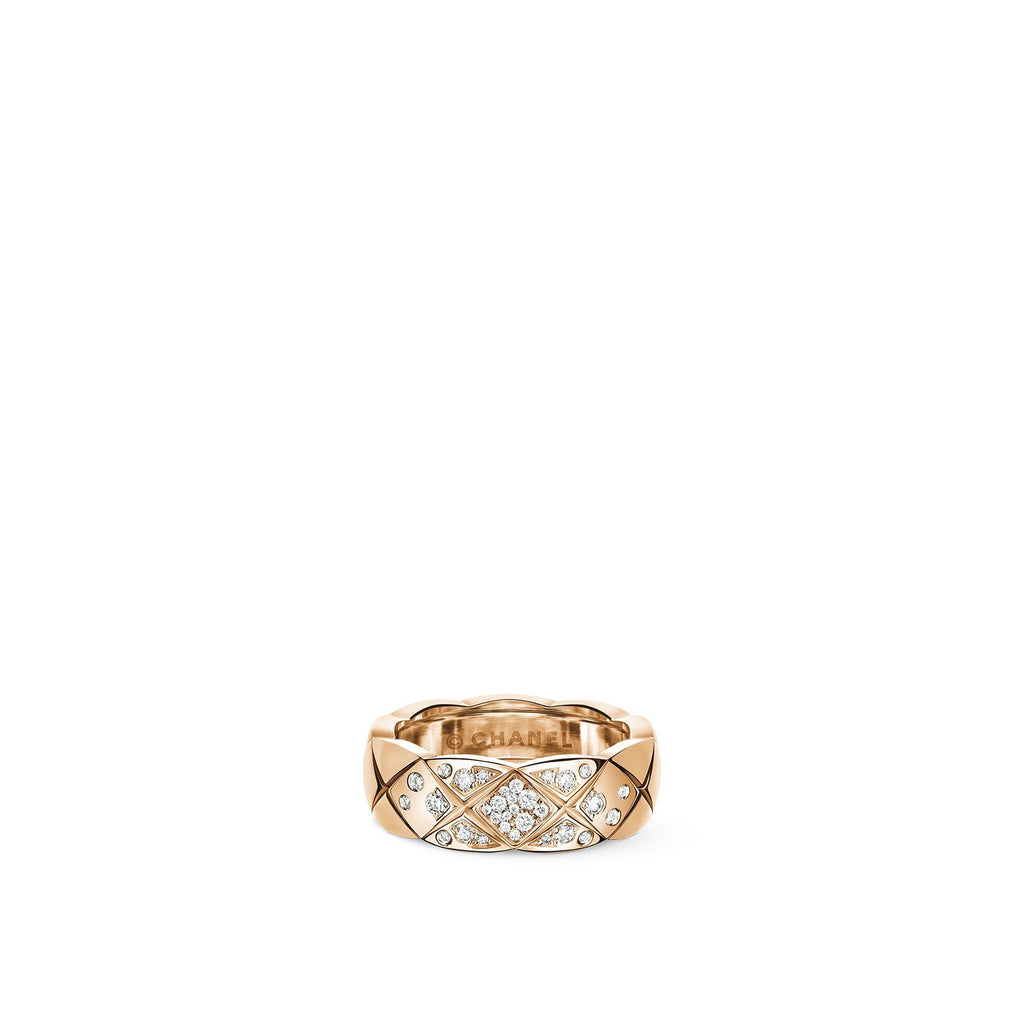 Chanel's Coco Crush Toi et Moi platinum, rose gold, and diamond ring