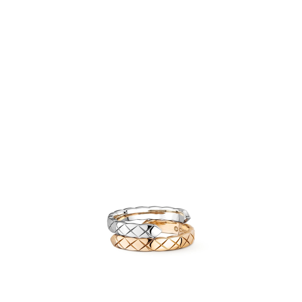 Chanel 09P Flora Crown Ring White  ＬＯＶＥＬＯＴＳＬＵＸＵＲＹ