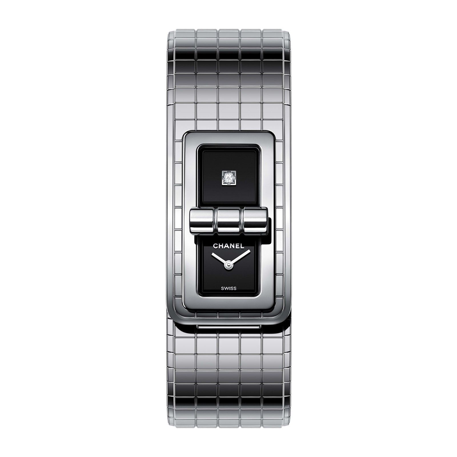 シャネル CHANEL H5144 コード ココ 1Pダイヤ クォーツ レディース _894930【ev10】 CHANEL - シャネル CHANEL H5144 コード ココ 1Pダイヤ クォーツ