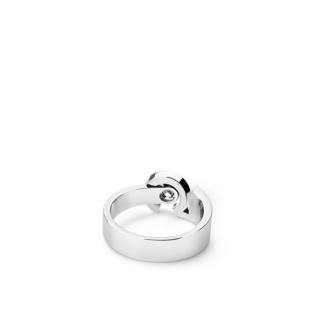 CHANEL Sterling Silver Ring For Sale at 1stDibs  chanel silver ring,  chancel ring silver, chanel 925 ring