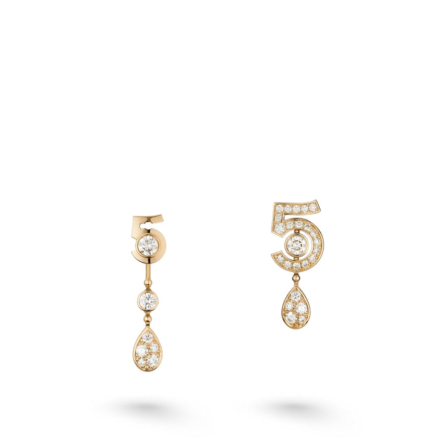 CHANEL Eternal N°5 Transformable Earrings - J12194
