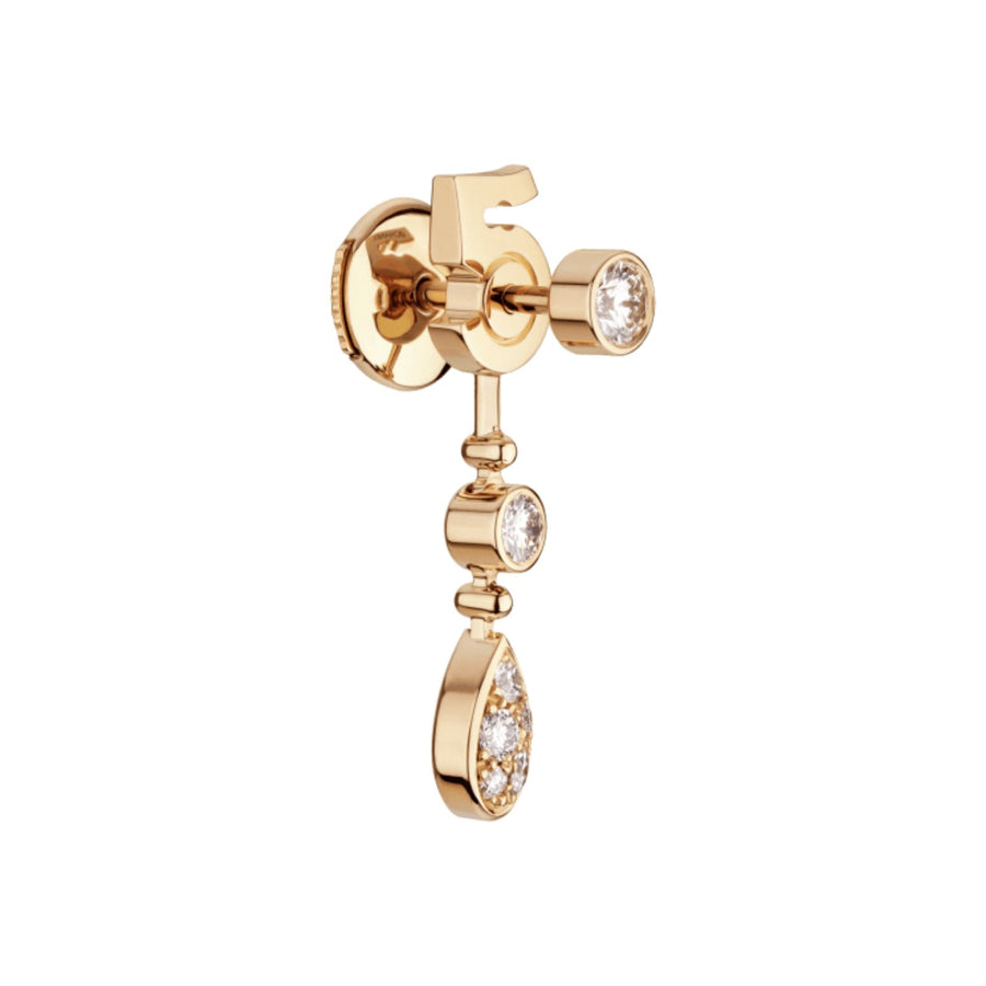 CHANEL Eternal N°5 Transformable Earrings - J12194