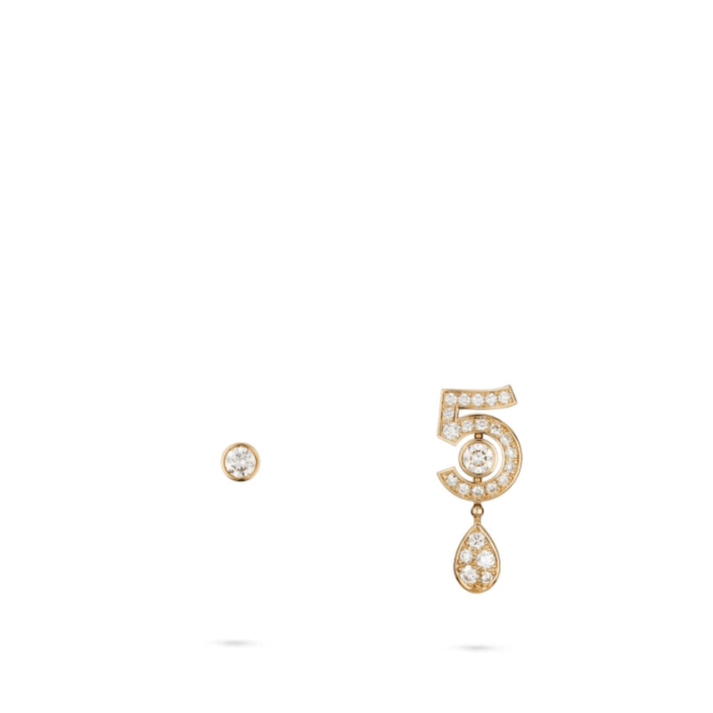 Chanel Earrings CHANEL Star MotifCoco MarkCC WhiteGold