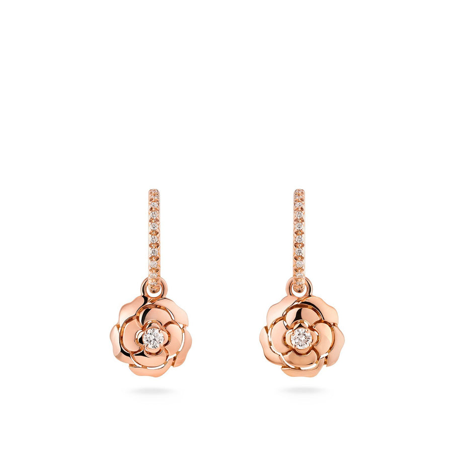 CHANEL Extrait de Camélia Earrings -
