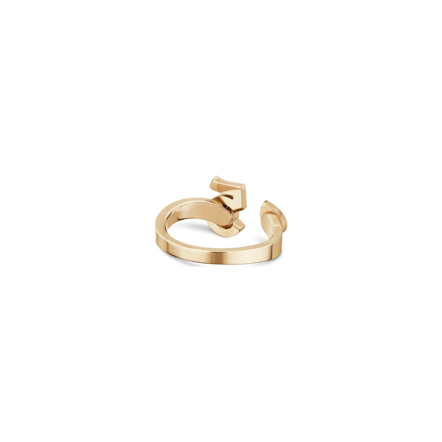 CHANEL Extrait de N°5 Ring - J12400 - CHANEL Extrait de N°5 Ring in 18 karat beige gold with diamonds.